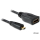 DELOCK Adapter Micro HDMI-D(M)->HDMI-A(F) 23cm 65391 - 1402794 - zdjęcie 2